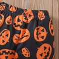 thumbnail image 6 of TOWED22 Toddler Boys Girls Halloween Pajamas Print Sleepwear Toddler Clothes Pumpkin Outfit Halloween Pajamas Pjs Sleepwear, 6 of 7
