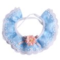 thumbnail image 2 of Collier pour Chat Adorable Bandana en Dentelle Extensible pour Chiots et Chatons, 2 of 8