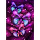 thumbnail image 1 of Taladro Diamante Pintura (DE0943) 5D DIY Completo Mariposa Bordado Mosaico Kit (B144) 50x70cm FLhrweasw Nuevo, 1 of 1