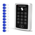 thumbnail image 1 of Keypad Keyboard Access Control System Waterproof Cover Outdoor 10pcs EKeyfobs Door Opener Home Lock, 1 of 6
