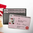 thumbnail image 3 of Christmas Sleigh Licence Professional Round Cornered Exquisite Santa Claus International Sleigh Flying Licence for Kids, 3 of 8