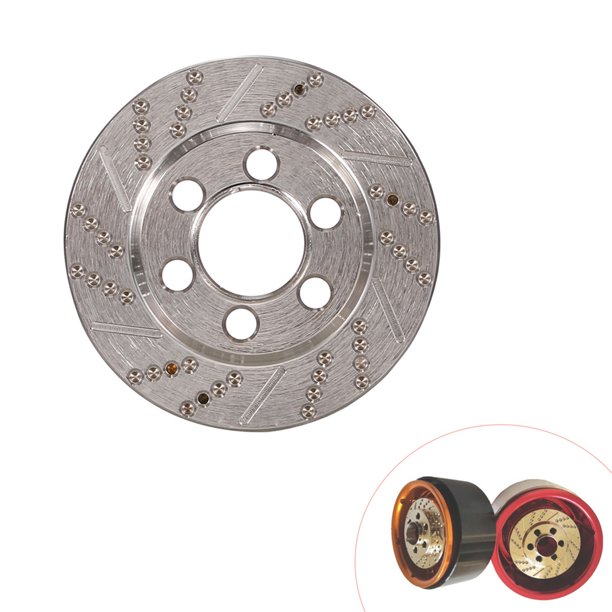 2 uds contrapeso interno de aleación de plata anodizada RC contrapeso para TRX4 TRX6 JShteea libre de BPA