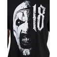 thumbnail image 4 of Terrifier Men's and Big Men's Split Face Graphic Tee with Short Sleeves, Sizes XS-5XL, 4 of 5