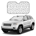 thumbnail image 4 of Bingfone Sea Turtle Car Windshield Sun Shade Protector Keep Your Vehicle Cool Sun Shield Visor Cover Foldable for Car Truck SUV-Medium, 4 of 8