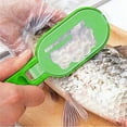 thumbnail image 5 of BCZHQQ Fish Skin Scaler with Clear Cover Stainless Steel Fish Scale Remover Plastic Scale Scraper Plastic Fish Scale Scraper Remover Kitchen Gadgets Clean Tools,Summer Saving Clearance, 5 of 8