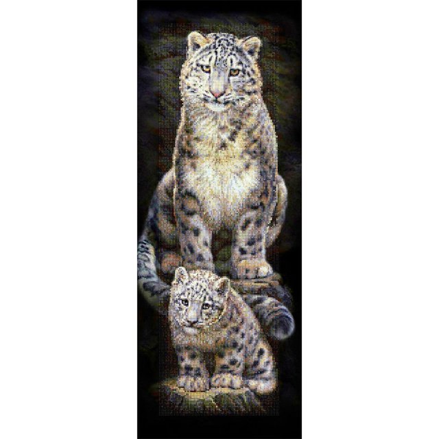 Leopardo 5D Diamond Painting Rhinestone Full Square Drill para decoración (FC889) Sywqhk Decoración hogareña