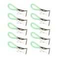 thumbnail image 1 of 10x Pinzas Colgantes para Toallas, Pinzas para Toallas de Cocina con Lazo para Colgar, Colgadores de Clip para Armario para Cocina, Baño para Paños de verde Sunnimix pinzas para toallas, 1 of 8