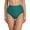 Dark Green, variant on Womens Siwm shorts High Waisted Ruched Tummy Control Swimsuit Bottoms Tanniki Briefs