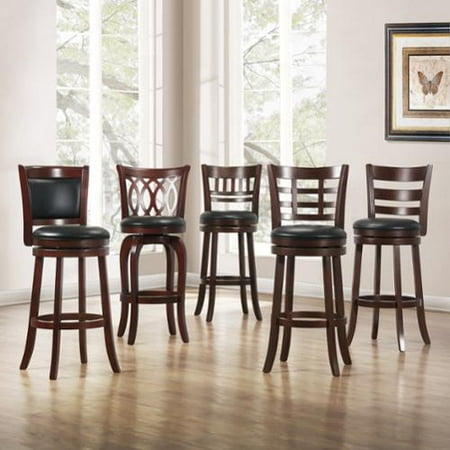 Tribecca Home Verona Cherry Swivel 29-inch Barstool - Walmart.com Tribecca Home Verona Cherry Swivel 29-inch Barstool - Tribecca Home Verona Cherry Swivel 29-inch Barstool - Walmart.com