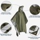 thumbnail image 1 of Typpkmm Poncho De Lluvia Militar 3 En 1 with Chaqueta Impermeable Con Capucha, 1 of 6
