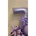 thumbnail image 2 of Lilac 7 Balloon, Number Balloons 40 Inch, 7th Birthday Decorations for Girls Kids, Party Decoration for Women, Number 7 Balloon, 2 of 17