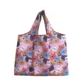 thumbnail image 1 of Toystoory Bolso de compras plegable con patrón de animales de frutas, bolso de mano con estampado de moda Ripstop, gran capacidad, almacenamiento de Almacenamiento y organización del hogar Gato rosa Toystoory HA077485-04, 1 of 6