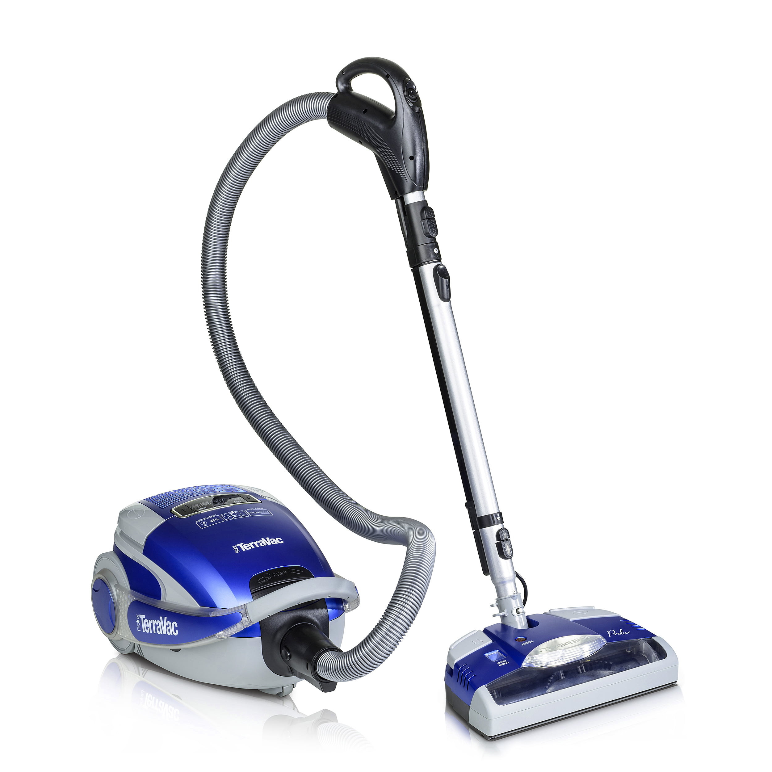 Prolux Tritan Canister Vacuum Cleaner Lightweight Multi Speed w/ HEPA Filtration 