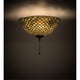 thumbnail image 1 of Montaje empotrado Tiffany Fishscale de 16" de ancho MEYDA 27437, 1 of 1