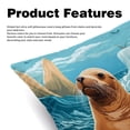 thumbnail image 2 of Sea Lion Inserts Set of 2 - 16x16, 18x18, 20x20 Inches - Unique Patterns for Pillows Covers, Bed Pillow, Throw Pillows - Great for All Occasions, 2 of 6