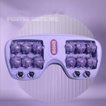 MASSAGE foot massage roller, plantar fasciitis relief, foot massager with magnetic beads and cat claws, adapt to the foot, relax the arch muscles(Purple)