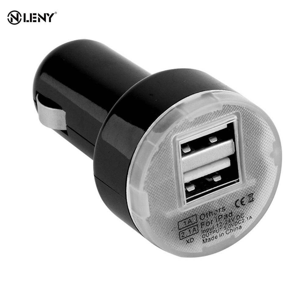 1Stks Dual 2 Port USB Car Power Charger Adapter For  iPhone6/6PLUS 5S iPod 
