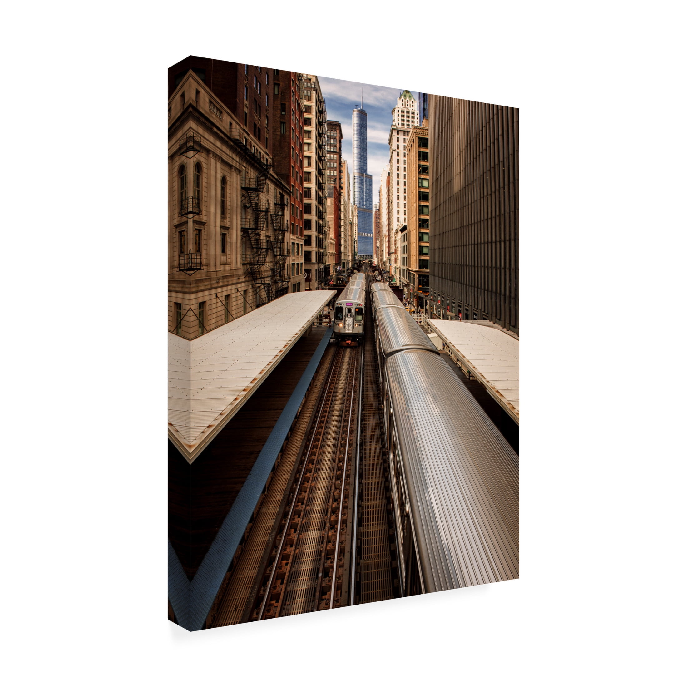 Canvas Wall Art - Jon Kinney 'Center Of Attention' Wall Art for Living Room, Bedroom, or Office D?cor by Trademark Fine Art - 24 x 32 Inches