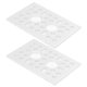 thumbnail image 2 of Pantalla de panel de malla, 2 piezas Placa de rejilla de aluminio Pared de rejilla Placa de rejilla de aluminio Rendimiento finamente ajustado NikouMX herramienta, 2 of 8