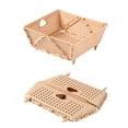 thumbnail image 1 of Colador plegable de plástico para cocina, colador de alimentos para frutas y verduras plegable, 1 of 8