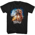 thumbnail image 1 of Back To The Future BTF 3333 Cowboy Hats Black Adult T-Shirt, 1 of 2