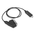thumbnail image 1 of HD Multimedia Interface To Scart Cable, Support PAL NTSC MODE Key Low Power Consumption Plug and Play HD To Scart Cable  for VHS VCR, 1 of 7