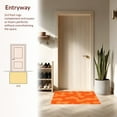 thumbnail image 3 of ODIKA 2'x3' Machine Washable Non-Slip Area Rug, Tangerine Dream Modern Design High Traffic Rug, Orange, 394506, 3 of 7