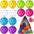 thumbnail image 1 of YANTONG 12/30/60 Practice Baseballs for Hitting, 2.8 Inch Plastic Soft Baseballs for Practice Lightweight Soft Ball Hollow Training Softball for Sport Pitching Batting, 1 of 5