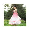 thumbnail image 4 of Girls Dress Pink Gradient Color Party Pageant Flower Lace Top Sleeveless 12 Years, 4 of 7