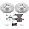thumbnail image 3 of PowerStop Rear Z26 Street Warrior Carbon-Fiber Ceramic Brake Pad and Drilled and Slotted Rotor Kit Fits: BMW Select Models K6014-26, 3 of 9