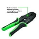 thumbnail image 4 of Toolzilla Crimpadora de Cables Crimpadora de Cables con Trinquete de Alta Resistencia Tool-, Presión Ajustable con Tres Cavidades de Crimpado Únicas, Mango Ergonómico, 4 of 6