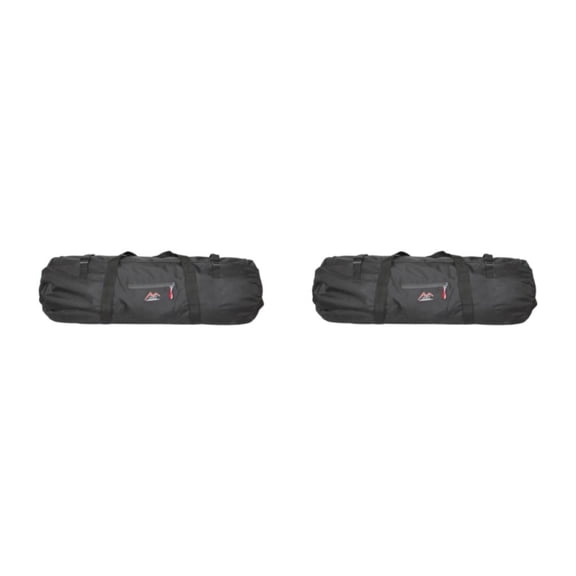 Eigraketly Camping Tent Storage Bag Duffel Waterproof Picnic Case Fishing  Outdoor Negro 75cmx26cm S 2piezas