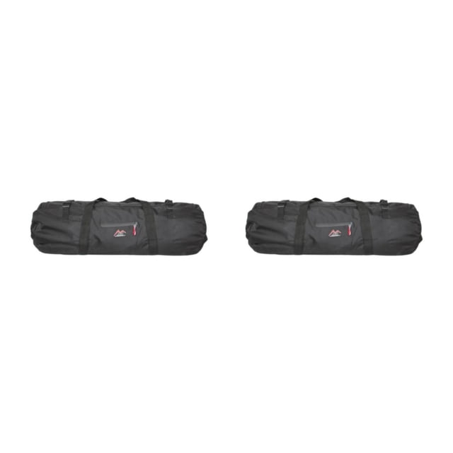 Yuarrent Camping Tent Storage Bag Duffel Waterproof Picnic Case Fishing Outdoor Negro 75cmx26cm S 2piezas