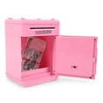 thumbnail image 4 of EGNMCR Piggy Bank Electronic Pig Bank ATM Password Money Box Cash Coins Saving Box ATM Bank Safe Money saving, 4 of 5