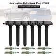 thumbnail image 2 of 6Pcs Ignition Coil +Spark Plug UF648 For Dodge Chrysler Ram Jeep 3.6L, 2 of 7