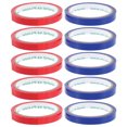thumbnail image 2 of KAKOWELY 10 Rolls Adhesion Wrapping Tape Sealing Tape For Supermarket Bag Tying Machine Narrow Small Size For Fruit And Vegetable Packaging,3.58X"X3.58"X0.43", 2 of 4