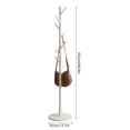 thumbnail image 1 of Wooden Coat Rack Stand with Multiple Hooks, Vintage Tree Design, Stable Base for Clothes, Coats, Bags, and Hats, Convenient and Practical, 1 of 7