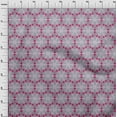 thumbnail image 4 of oneOone Cotton Poplin Pink Fabric African Sewing Fabric By The Yard Printed Diy Clothing Sewing Supplies 56 Inch Wide, 4 of 4