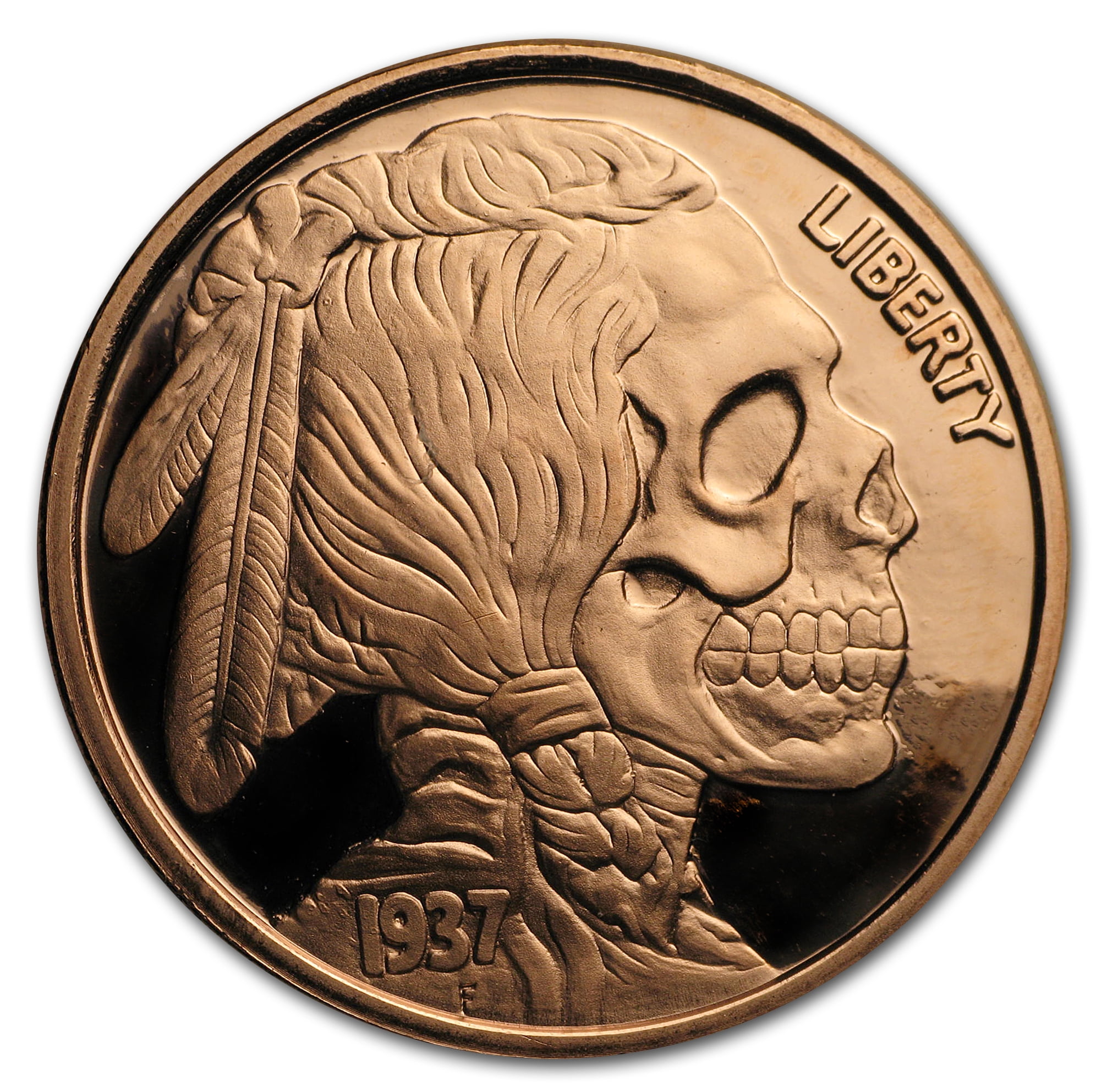 1 oz Joy to the World Copper Bullion Round .999 Fine GIFT LIMITED EDITON