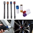 thumbnail image 4 of Torsion Socket Set,  Torsion Stick 8Pcs Secure Hold Antirust Durable Convenient Identification  For Car For Automobile, 4 of 8