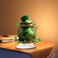 thumbnail image 5 of 1 Pcs St. Patrick's Day Table Decorations St Patricks Day Table Centerpiece Gnome Shamrock Clover Car Tabletop Signs Rustic Farmhouse Irish Tiered Tray Decor for Home Kitchen Office, 5 of 9