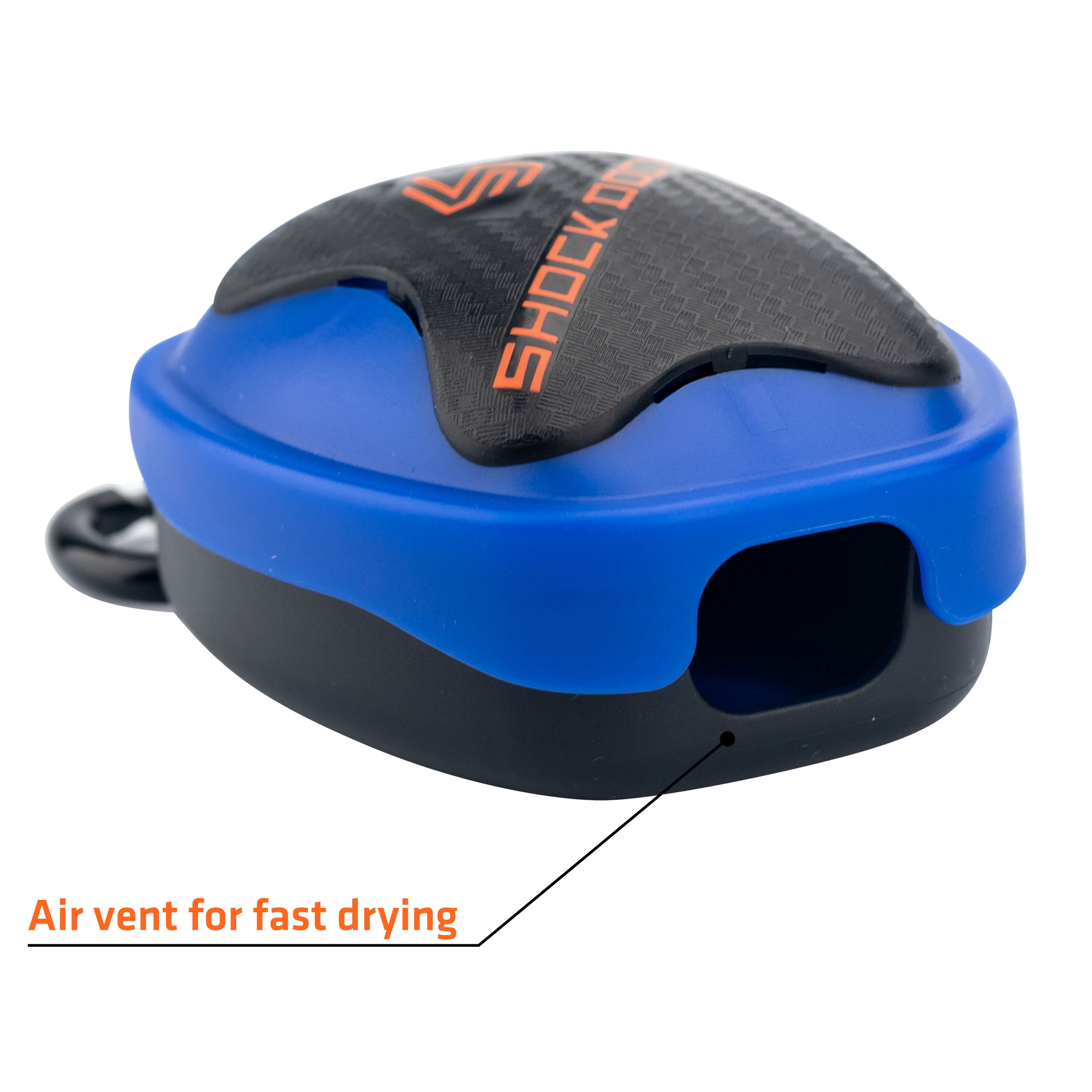 Shock Doctor, Mouthguard Case, Blue