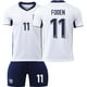 thumbnail image 1 of 2024 camiseta de la Copa de Europa uniforme de fútbol alemán personalizado No. 8 Kroos equipo nacional uniforme de entrenamiento para adultos y niños nuevoInglaterra casa número 11 Foden, 1 of 3