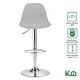 thumbnail image 2 of Banco Silla De Comedor Giratorio Respaldo Set 2pzs Cafeteria blanco 1, 2 of 7