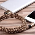 thumbnail image 4 of Nylon Braided Fast Charging Data Cable High Speed Transmission Durable and Flexible in Multiple Colors, 4 of 8
