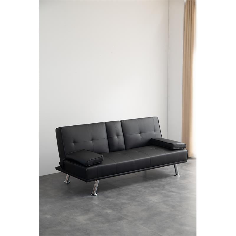 Kingway Furniture Kinwi Faux Leather, Kingway Sectional Sofa Bed With Storage Convertible Chaise