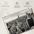 thumbnail image 6 of Elephant Stock Massive Manhattan Skyline Wall Art - Horizontal Canvas Wall Art - Living Room Wall Decor - City Canvas - Black And Gray Decor - 36" x 24", 6 of 8