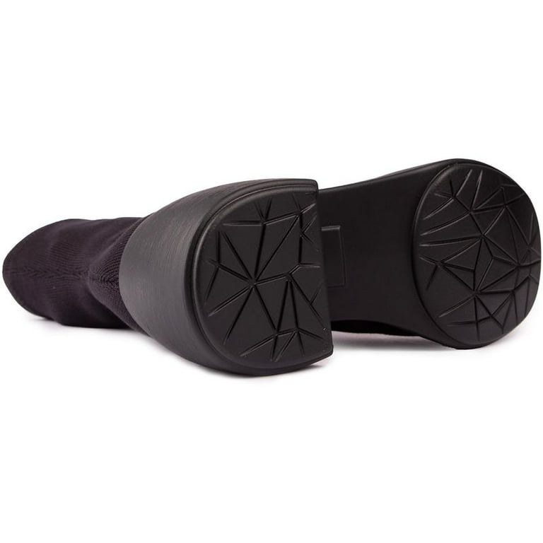 Camper Thelma Tencel Boots, Black Women's Heeled Boot,