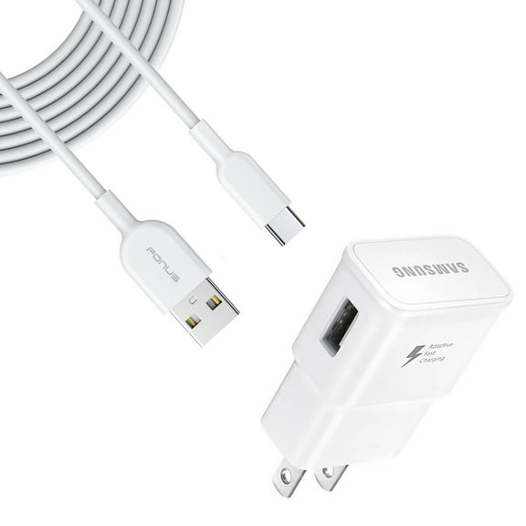 Fast Home Charger for Samsung Galaxy Z Flip5/Flip4/Flip 3 5G - Type-C 6ft USB Cable Quick Power Adapter Travel for Galaxy Z Flip5/Flip4/Flip 3 5G