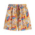 thumbnail image 1 of Zszcpp Men Work Shorts Leaf Print Couple Straight Holiday Five Minute Quick Drying Baggy Trousers Casual Trouser, 1 of 3